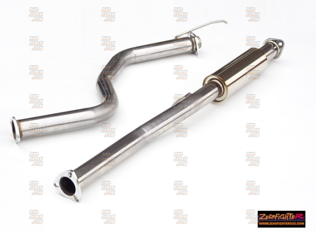 Zero Fighter Auto Custom Center Pipe Type-B - Civic Type-R EK9